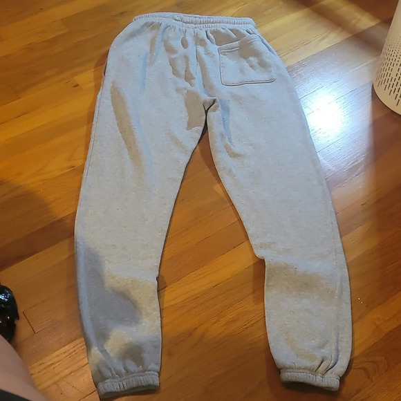 ORIGINAL DELUXE SUPPLY Grey gray skeleton hands LA sweatpants joggers medium - Picture 3 of 4